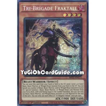 Tri-Brigade Fraktall (Prismatic Secret Rare) – 2021 Tin of Ancient Battles | Carta YUGIOH en México