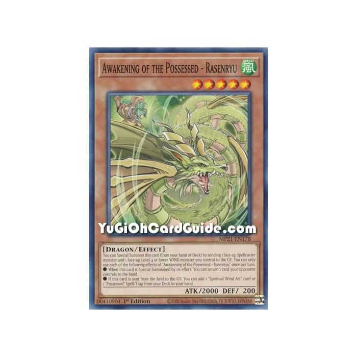 Awakening of the Possessed - Rasenryu (Common) – 2021 Tin of Ancient Battles | Carta YUGIOH en México