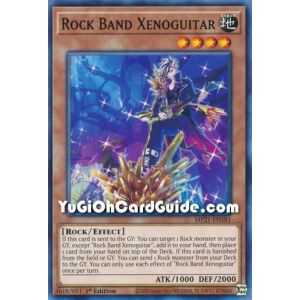 Rock Band Xenoguitar (Common) – 2021 Tin of Ancient Battles | Carta YUGIOH en México