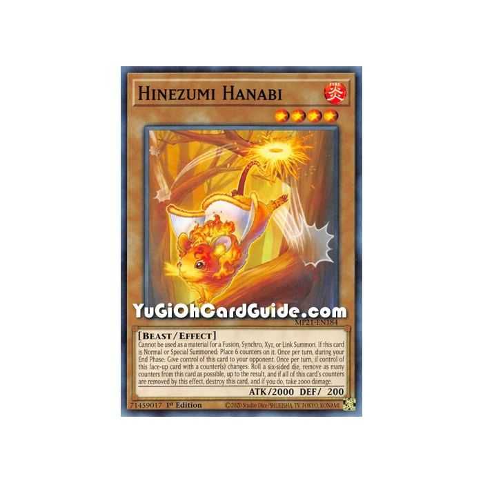 Hinezumi Hanabi (Common) – 2021 Tin of Ancient Battles | Carta YUGIOH en México