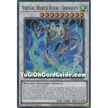Virtual World Kyubi - Shenshen (Super Rare) – 2021 Tin of Ancient Battles | Carta YUGIOH en México