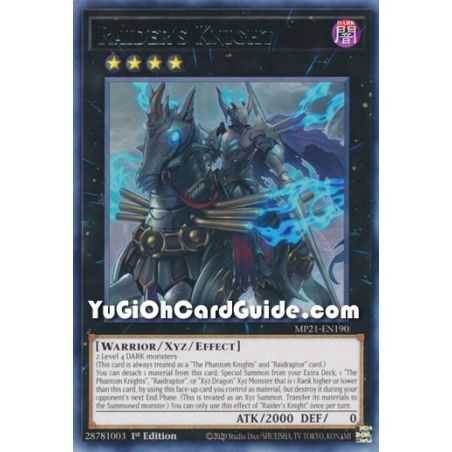 Raider's Knight (Rare) – 2021 Tin of Ancient Battles | Carta YUGIOH en México