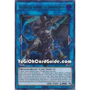 Tri-Brigade Shuraig the Ominous Omen (Ultra Rare) – 2021 Tin of Ancient Battles | Carta YUGIOH en México