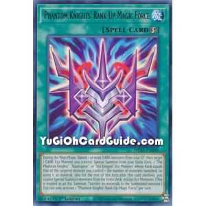 Phantom Knights' Rank-Up-Magic Force (Rare) – 2021 Tin of Ancient Battles | Carta YUGIOH en México