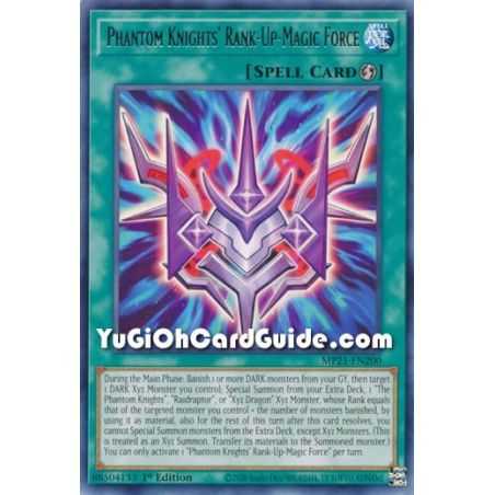 Phantom Knights' Rank-Up-Magic Force (Rare) – 2021 Tin of Ancient Battles | Carta YUGIOH en México