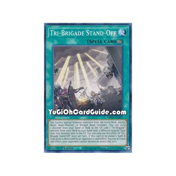 Tri-Brigade Stand-Off (Common) – 2021 Tin of Ancient Battles | Carta YUGIOH en México