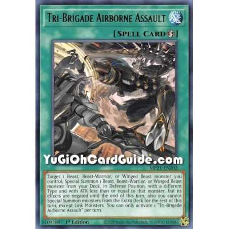 Tri-Brigade Airborne Assault (Rare) – 2021 Tin of Ancient Battles | Carta YUGIOH en México