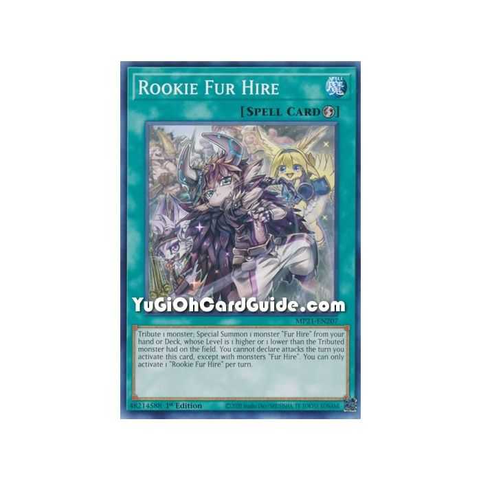 Rookie Fur Hire (Common) – 2021 Tin of Ancient Battles | Carta YUGIOH en México