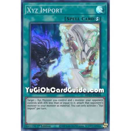Xyz Import (Super Rare) – 2021 Tin of Ancient Battles | Carta YUGIOH en México