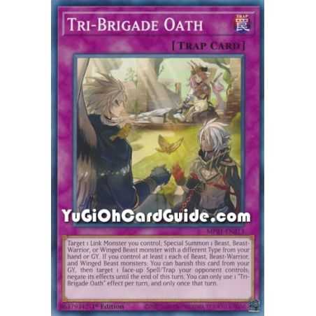 Tri-Brigade Oath (Common) – 2021 Tin of Ancient Battles | Carta YUGIOH en México