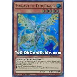 Mahaama the Fairy Dragon (Ultra Rare) – 2021 Tin of Ancient Battles | Carta YUGIOH en México