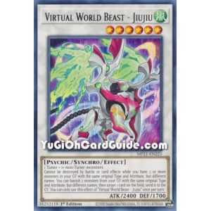 Virtual World Beast - Jiujiu (Rare) – 2021 Tin of Ancient Battles | Carta YUGIOH en México