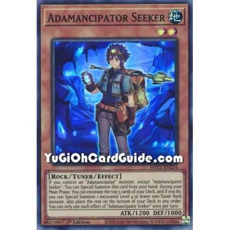 Adamancipator Seeker (Super Rare) – 2021 Tin of Ancient Battles | Carta YUGIOH en México