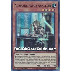 Adamancipator Analyzer (Super Rare) – 2021 Tin of Ancient Battles | Carta YUGIOH en México