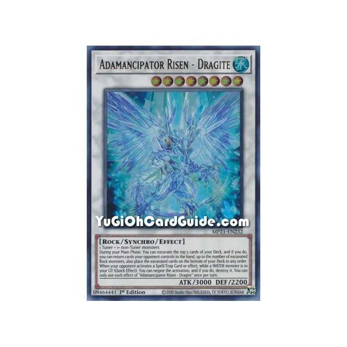 Adamancipator Risen - Dragite (Ultra Rare) – 2021 Tin of Ancient Battles | Carta YUGIOH en México