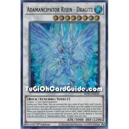Adamancipator Risen - Dragite (Ultra Rare) – 2021 Tin of Ancient Battles | Carta YUGIOH en México