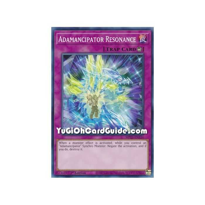 Adamancipator Resonance (Common) – 2021 Tin of Ancient Battles | Carta YUGIOH en México
