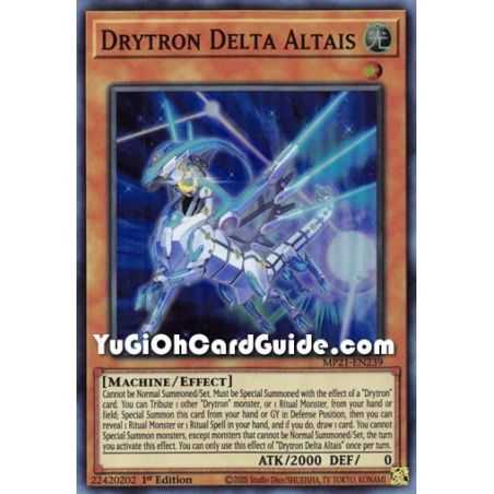 Drytron Delta Altais (Super Rare) – 2021 Tin of Ancient Battles | Carta YUGIOH en México