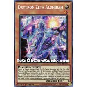 Drytron Zeta Aldhibah (Prismatic Secret Rare) – 2021 Tin of Ancient Battles | Carta YUGIOH en México