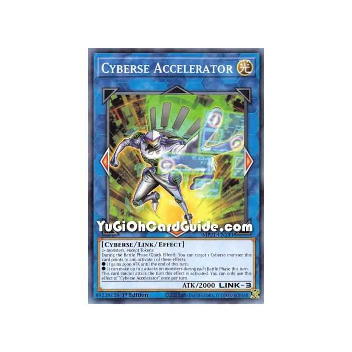 Cyberse Accelerator (Common) – 2021 Tin of Ancient Battles | Carta YUGIOH en México