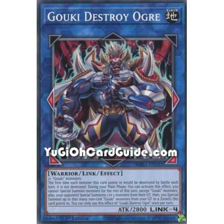 Gouki Destroy Ogre (Common) – 2021 Tin of Ancient Battles | Carta YUGIOH en México