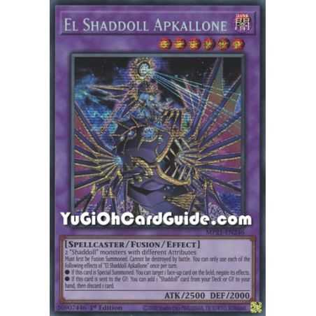 El Shaddoll Apkallone (Prismatic Secret Rare) – 2021 Tin of Ancient Battles | Carta YUGIOH en México