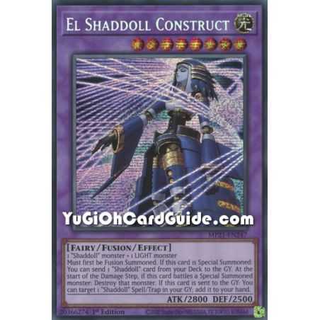 El Shaddoll Construct (Prismatic Secret Rare) – 2021 Tin of Ancient Battles | Carta YUGIOH en México