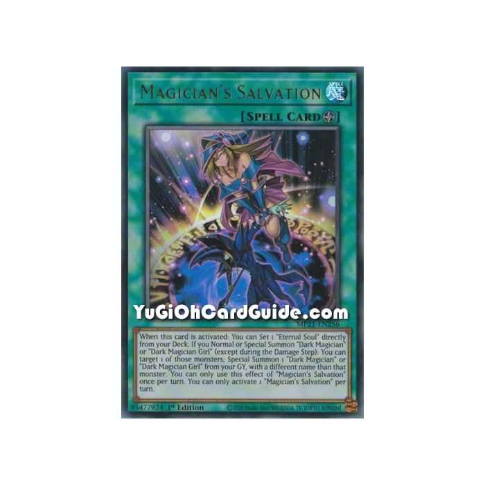 Magician's Salvation (Ultra Rare) – 2021 Tin of Ancient Battles | Carta YUGIOH en México