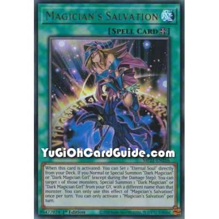 Magician's Salvation (Ultra Rare) – 2021 Tin of Ancient Battles | Carta YUGIOH en México