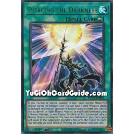 Piercing the Darkness (Ultra Rare) – 2021 Tin of Ancient Battles | Carta YUGIOH en México