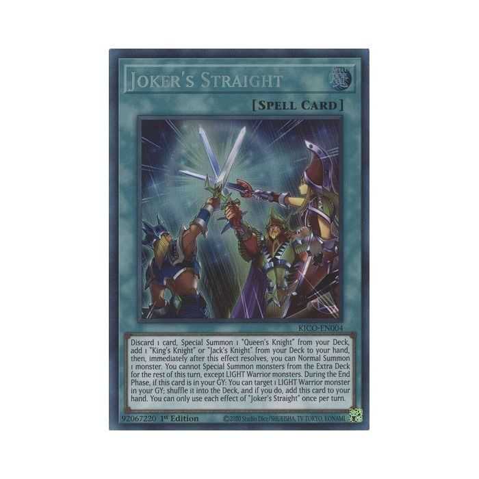 Joker's Straight (Collector's Rare) – Kings Court | Carta YUGIOH en México
