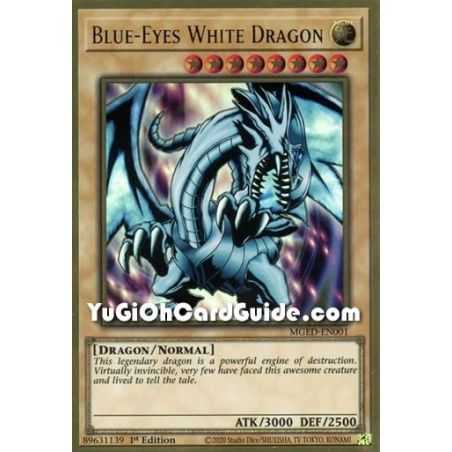 Blue-Eyes White Dragon (Premium Gold Rare) – Maximum Gold El Dorado | Carta YUGIOH en México