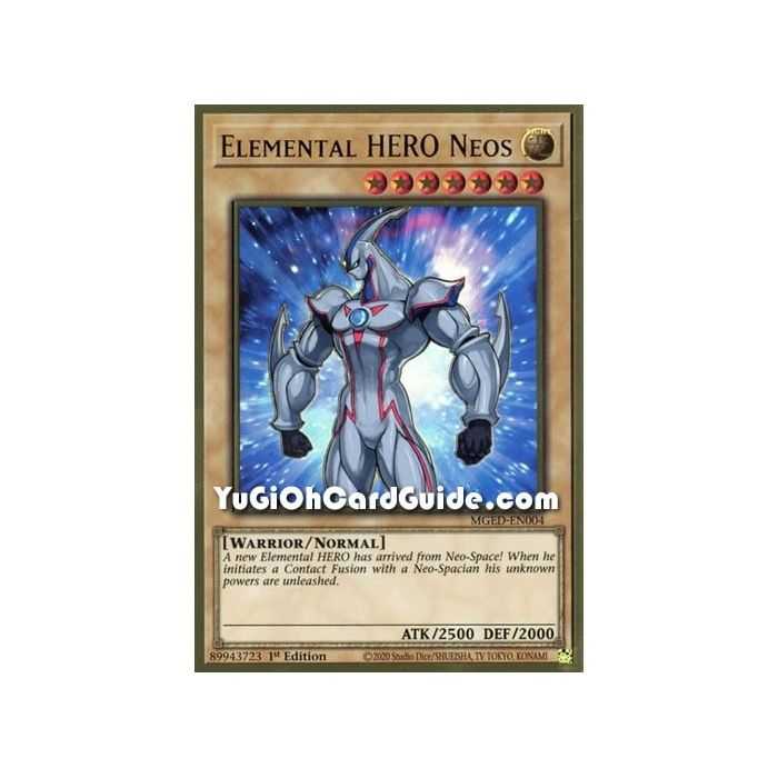 Elemental HERO Neos (Premium Gold Rare) – Maximum Gold El Dorado | Carta YUGIOH en México