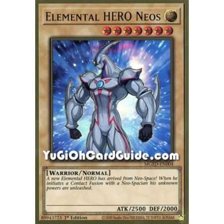 Elemental HERO Neos (Premium Gold Rare) – Maximum Gold El Dorado | Carta YUGIOH en México