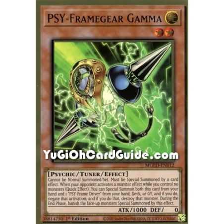 PSY-Framegear Gamma (Premium Gold Rare) – Maximum Gold El Dorado | Carta YUGIOH en México