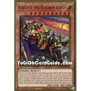 Eldlich the Golden Lord (Premium Gold Rare) – Maximum Gold El Dorado | Carta YUGIOH en México