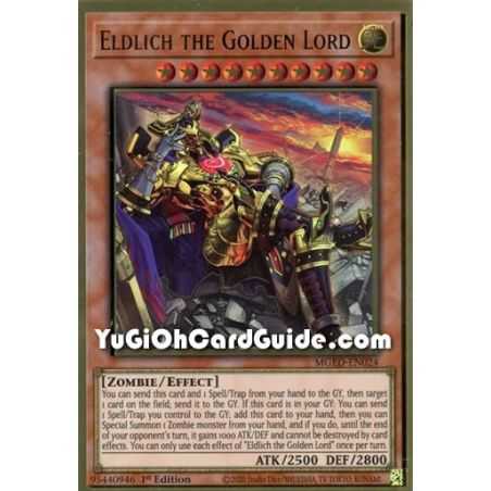 Eldlich the Golden Lord (Premium Gold Rare) – Maximum Gold El Dorado | Carta YUGIOH en México