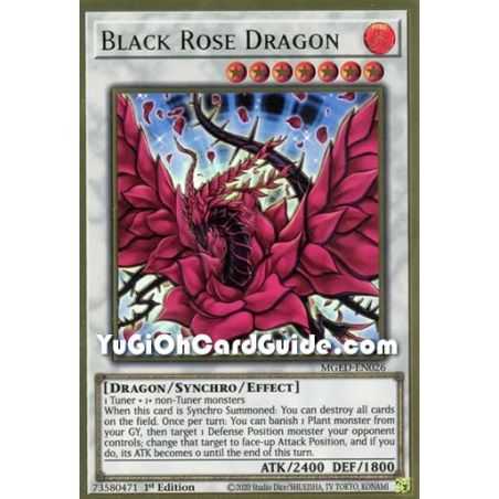 Black Rose Dragon (Premium Gold Rare) – Maximum Gold El Dorado | Carta YUGIOH en México