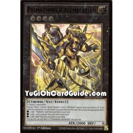 Primathmech Alembertian (Premium Gold Rare) – Maximum Gold El Dorado | Carta YUGIOH en México
