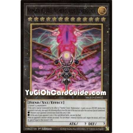 Number iC1000: Numeruonius Numerounia (Premium Gold Rare) – Maximum Gold El Dorado | Carta YUGIOH en México