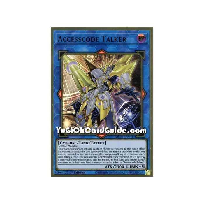 Accesscode Talker (Premium Gold Rare) – Maximum Gold El Dorado | Carta YUGIOH en México