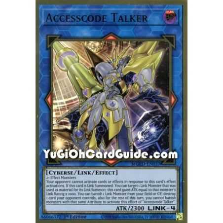 Accesscode Talker (Premium Gold Rare) – Maximum Gold El Dorado | Carta YUGIOH en México