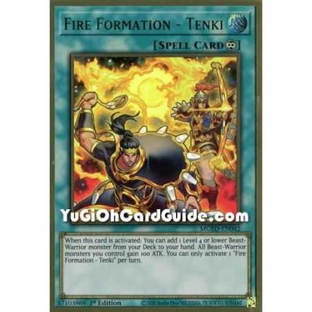 Fire Formation – Tenki (Premium Gold Rare) – Maximum Gold El Dorado | Carta YUGIOH en México