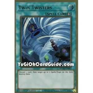 Twin Twisters (Premium Gold Rare) – Maximum Gold El Dorado | Carta YUGIOH en México