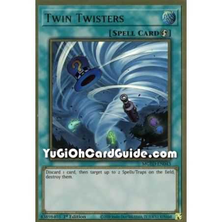 Twin Twisters (Premium Gold Rare) – Maximum Gold El Dorado | Carta YUGIOH en México