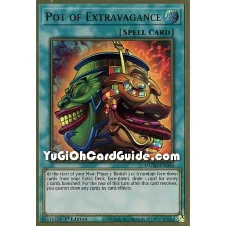 Pot of Extravagance (Premium Gold Rare) – Maximum Gold El Dorado | Carta YUGIOH en México