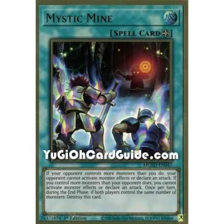 Mystic Mine (Premium Gold Rare) – Maximum Gold El Dorado | Carta YUGIOH en México