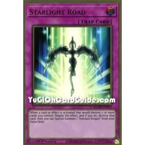 Starlight Road (Premium Gold Rare) – Maximum Gold El Dorado | Carta YUGIOH en México