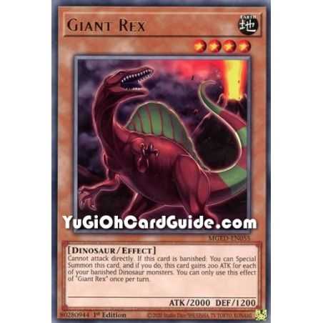 Giant Rex (Rare) – Maximum Gold El Dorado | Carta YUGIOH en México