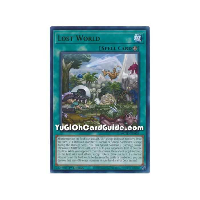 Lost World (Rare) – Maximum Gold El Dorado | Carta YUGIOH en México